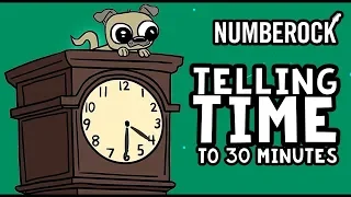 Telling Time to the Half Hour and Hour Song | 1st Grade & 2nd Grade