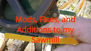 Sawmill Saga Part 7: Mods, Fixes and Additions to my Woodland Mills HM122 Sawmill