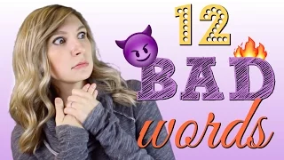 12 BAD Words to IMPROVE YOUR VOCABULARY