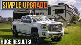 Want the BEST Tow Vehicle Upgrade? WATCH THIS FIRST!
