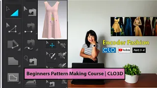 Part 1 Beginners CLO 3D Course for Pattern Making
