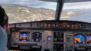 Veja aterragem na Madeira a bordo de avião pilotado por comandante madeirense