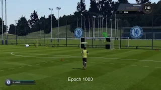 Mastering Free Kicks in FIFA 18 With Reinforcement Learning