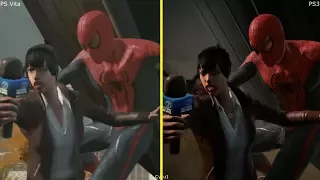 The Amazing Spider-Man PS Vita vs PS3 Graphics Comparison