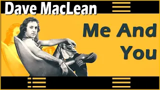 Dave MacLean - Me And You – 🎤 [Legenda inglês e português]