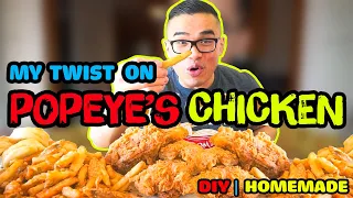 MY TWIST ON POPEYE'S FRIED CHICKEN RECIPE | COPYCAT RECIPE | DIY