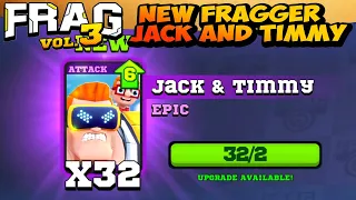 FRAG Pro Shooter Vol.3 - New Fragger Jack and Timmy😎Gameplay🔥(iOS,Android)