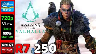 Assassin's Creed Valhalla | AMD R7 250 2GB + i5 2500K In 2023! | 720p, Low - Real FPS