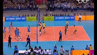 From Barcelona 1992 to Athens 2004 - Brazil's Men's Volleyball Golden Moments