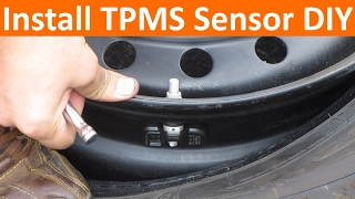Install New TPMS Sensor DIY Without Needing Rebalance