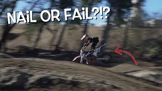 DOES HE SAVE IT?!? Huckson Deegan goes for a WILD RIDE on his new 85!