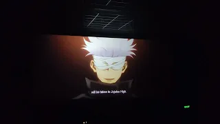 Audience reaction on Gojo | Jujutsu kaisen 0 |