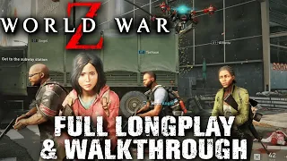 World War Z Full Game Longplay / Walkthrough (2021) No Commentary (Dronemaster Update)