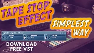 TAPE STOP EFFECT in Ableton Live | Very Very Easy !!