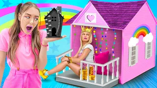 ¡RENOVACIÓN de habitación SECRETA! Cuarto de BARBIE para mi hermana por La La Vida