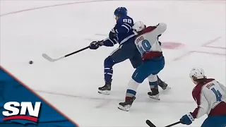 William Nylander Snipes One Past Jonas Johansson To Give Maple Leafs The Early Lead