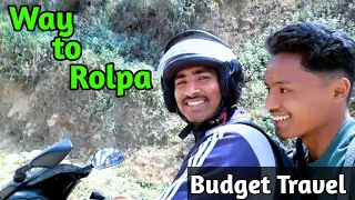 Rolpa Jadai 🥰🇳🇵| Without Money Travel | Hitchhiking In Nepal- Nomadic Santosh #vlog