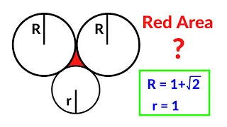 Find Perimeter of Red Area | Important Geometry Skills | A Nice Problem of Geometry