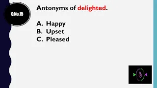 SYNONYMS AND ANTONYMS QUIZ || ENGLISH QUIZ || OLYMPIAD || GENERAL KNOWLEDGE FOR KIDS || CLASS 3