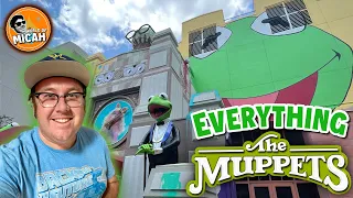 Everything The Muppets at Disney's Hollywood Studios | Pizza Rizzo Tour, Secrets & More! 4K