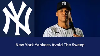 New York Yankees Avoid Sweep, Juan Soto, Tampa Bay Rays Come To Town