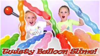 Find Your Slime Ingredients Challenge! Crazy Twisty Balloons Scavenger Hunt!