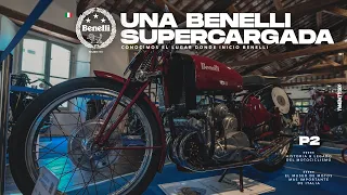 Benelli 250 4Cilindros SuperCargada Moto de 1941 que mostraría el futuro? visita a Benelli en Italia