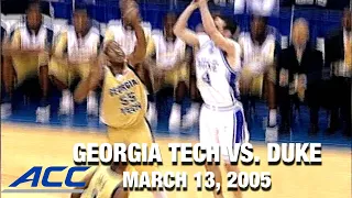 Georgia Tech vs. Duke Championship Game | ACC Men's Basketball Classic (2005)