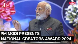 WATCH: PM Modi Presents First Ever National Creators Award 2024 at Bharat Mandapam, New Delhi