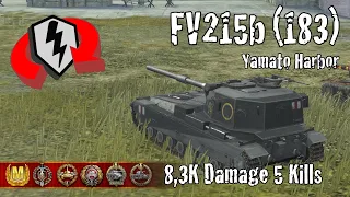 FV215b (183)  |  8,3K Damage 5 Kills  |  WoT Blitz Replays