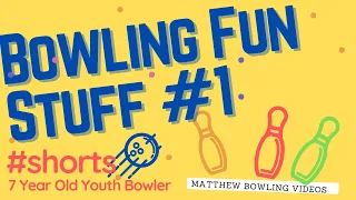 Youth Bowler Matthew Meets Anthony Simonsen & Ron Morh! Then Tries a New Bowling Ball! #pba #shorts