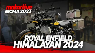 EICMA 2023 : ROYAL ENFIELD HIMALAYAN 2024 | MOTORLIVE