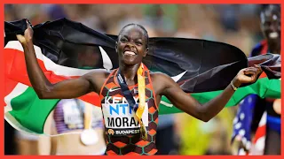 Kenya's MARY MORAA Smash 400M GOLD Medal|African Games Accra