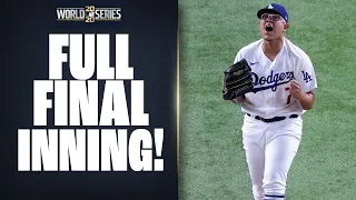 Full Final Inning of World Series Game 6 as Dodgers try to win 2020 World Series!