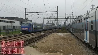 Z2N, TER, BB 15000, TMST et plein d'autre en gare de Saint Denis (93)