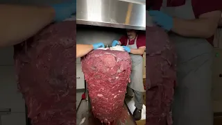 How Doner Kebabs are formed #shorts #cool #kebab