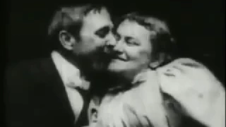 The very first Film Kiss in: The Kiss by Thomas Edison (1896)