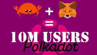 Polkadot SDK is going to bring 10M+ users to ecosystem. 🦊 EVM compatibility.