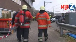 Treinbrand station Zwolle