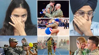 Indians REACT to Soldiers Coming Home | Most Emotional Compilations