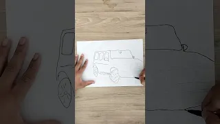 how to draw Mercedes G wagon