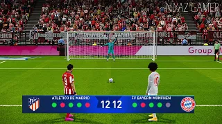 PES 2021 | Atletico Madrid vs Bayern Munich | UEFA Champions League UCL | Penalty Shootout Gameplay