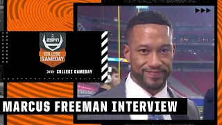 Marcus Freeman ahead of his first Notre Dame game as head coach | College GameDay