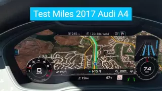 2017 Audi A4 Virtual Dash