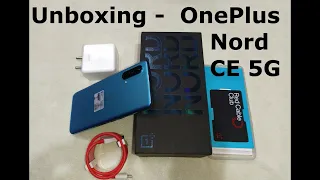 Unboxing of OnePlus Nord 5G CE Mobile Phone