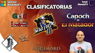Warlords 3 - Guki vs Lewis - Capoch vs El_Matador [Ro96 & 48]