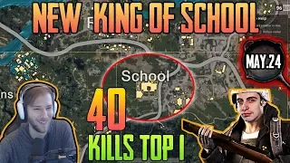 *NEW* KING OF SCHOOL - Shroud & Chocotaco 40 kills win DUO FPP [May-24] - PUBG HIGHLIGHTS TOP 1 #114