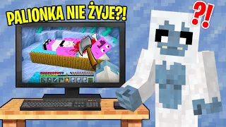 WŁAMAŁEM SIĘ na KOMPUTER YETIEGO i ZOBACZYŁEM TO... na PALIONOWIE w Minecraft! (koniec palionki?)