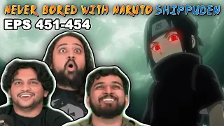 ITACHI & SHISUI VS ANBU! Naruto Shippuden REACTION! (451-454)