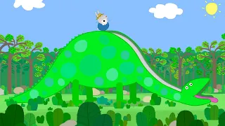 The SUPER LONG Dino Slide! 🦕 | Peppa Pig Official Full Episodes